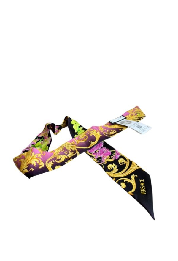 BANDANA MEDUSA ORCHID SILK - VERSACE - Image 2